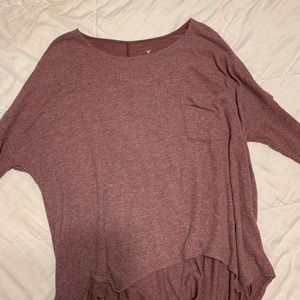 American Eagle red cardigan